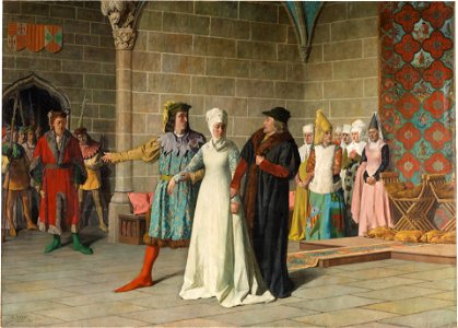 Prisión de la última reina de Mallorca (Museo del Prado)