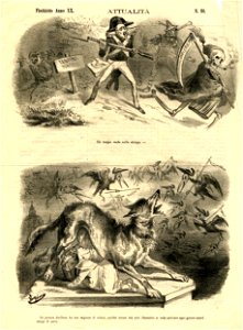 Print, satirical print, newspaper-periodical (BM 1867,1012.704-738 33)