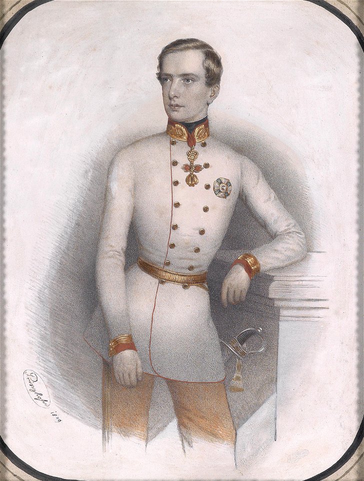 Prinzhofer Kaiser Franz Joseph I in Uniform 1849
