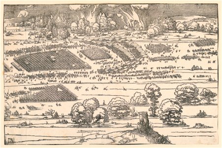 Print, Siege of a City (Part 2), 1527 (CH 18384561-2)