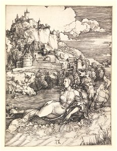 Print, The Sea Monster, ca. 1498 (CH 18418385)