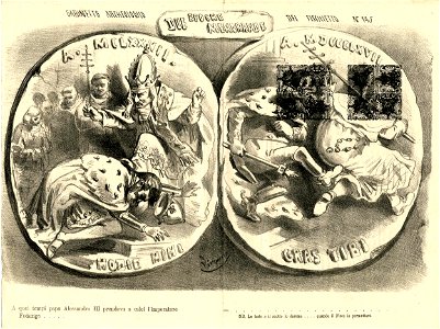 Print, satirical print, newspaper-periodical (BM 1867,1012.704-738 32)