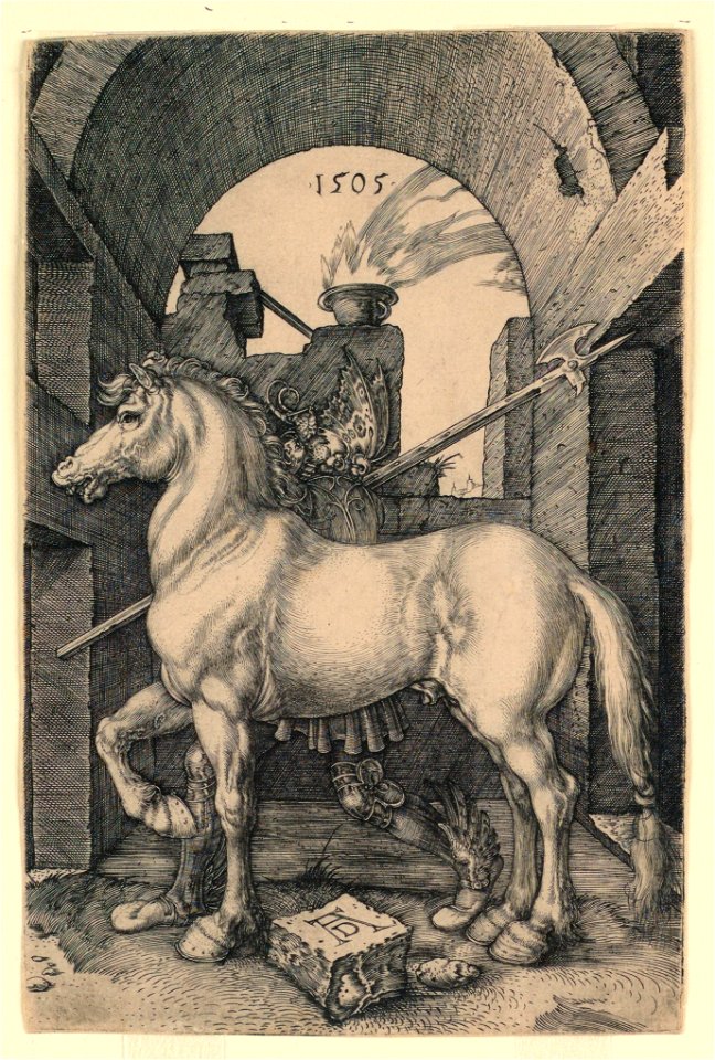 Print, The Small Horse, 1505 (CH 18383917-2)
