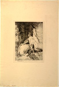 Print, The Empty Cradle, ca. 1880 (CH 18611237)