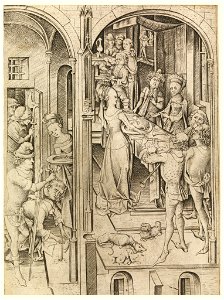 Print, The Beheading of John the Baptist, before 1500 (CH 18381993)