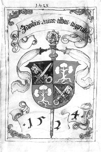 Privilegienkodex Weißenau Wappen Murer