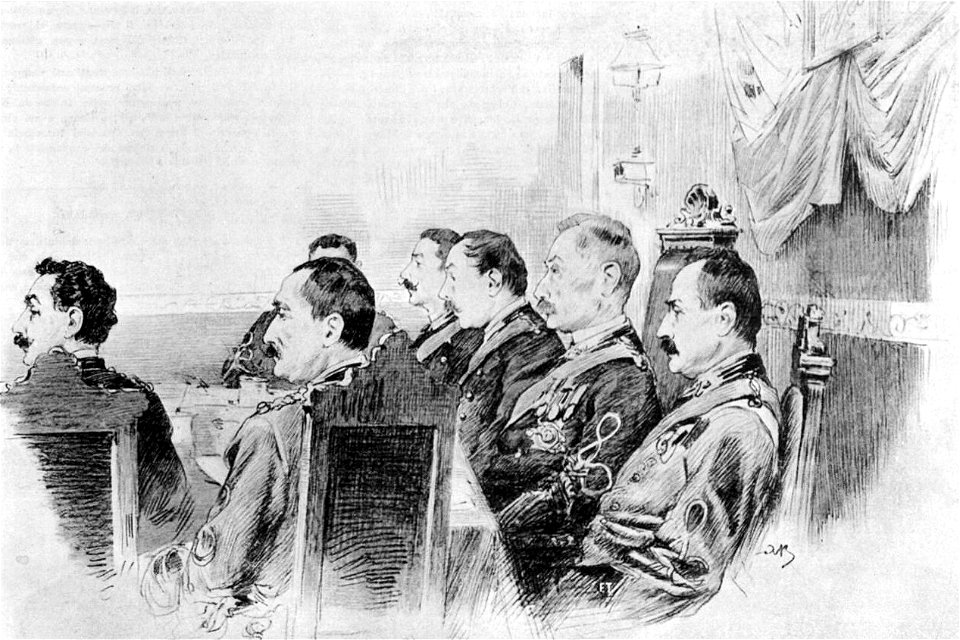 Processo dei deputati 1898 - Il tribunale