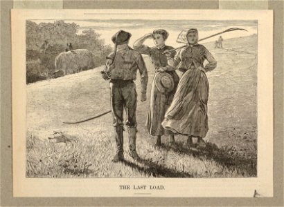 Print, The Last Load, 1869 (CH 18346283)