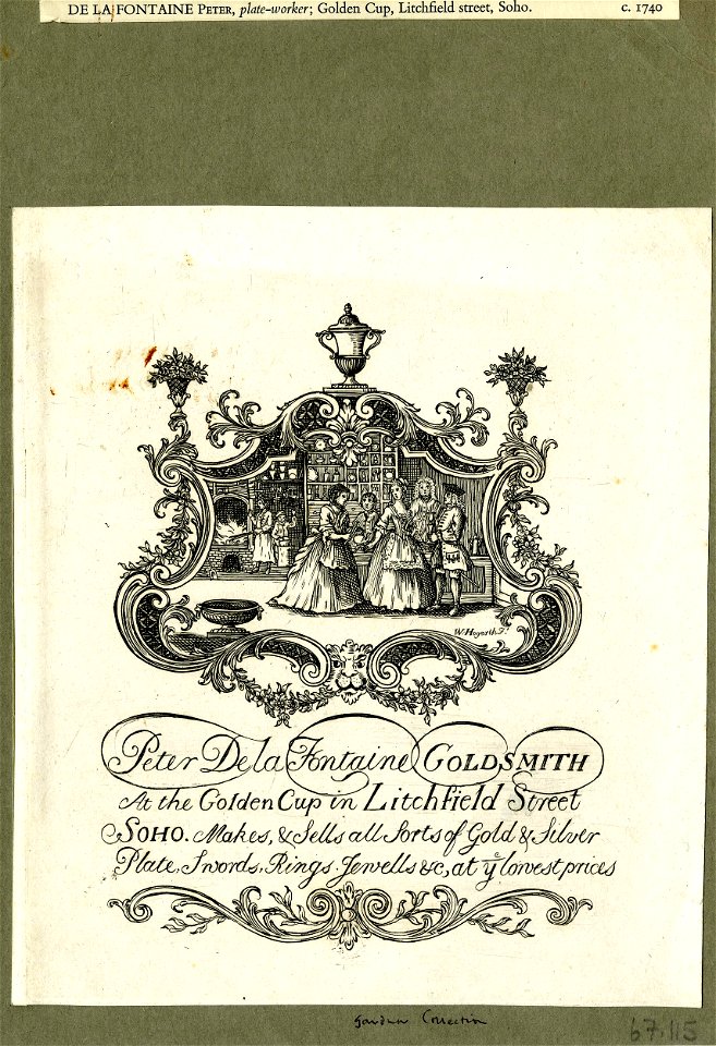 Print, trade-card, forgery (BM Heal,67.115)