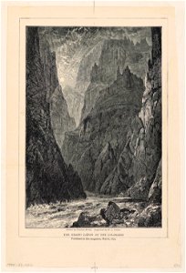 Print, The Grand Cañon of the Colorado, March 1875 (CH 18601449)