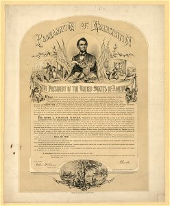 Proclamation of emancipation LCCN2003671755
