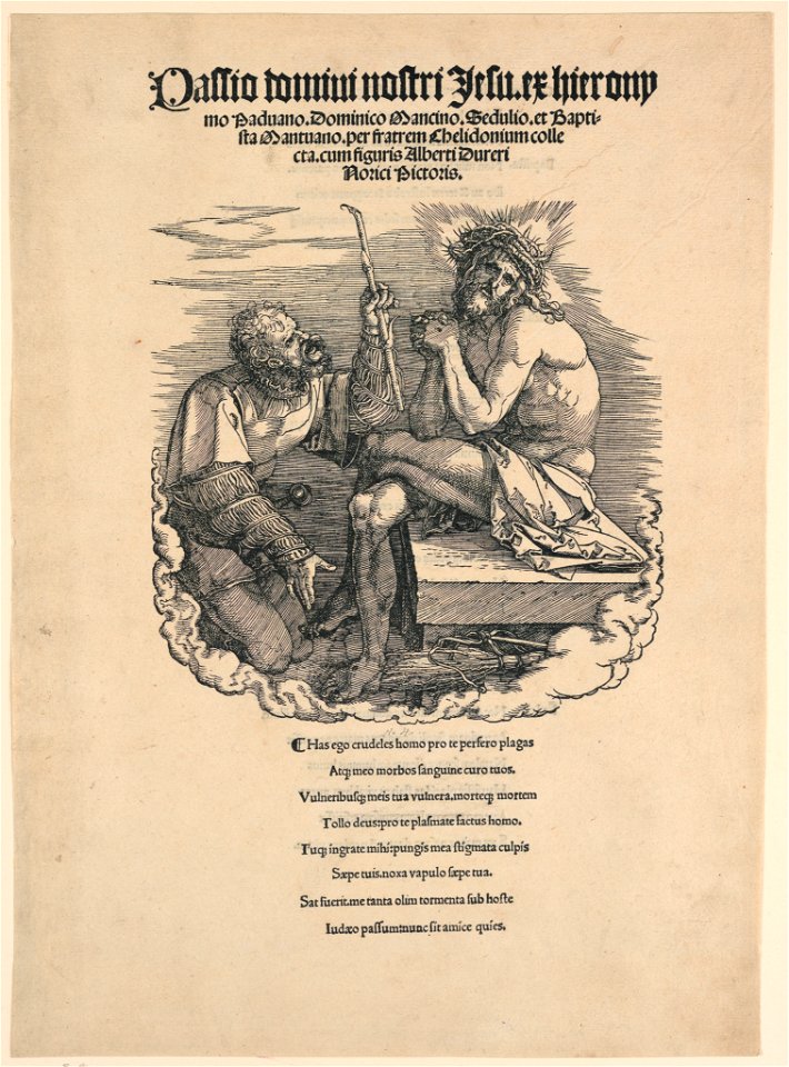 Print, Title Page, The Great Passion, 1510 (CH 18384551)