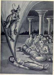 Prithu appears from Vena's corpse