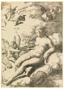 Print, Venus and Cupid, 1528 (CH 18608773)