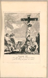 Print, Via Crucis - Station XII, The Crucifixion, ca. 1749 (CH 18328465)