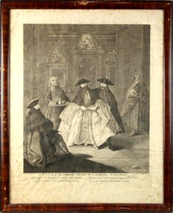 Prints, After Pietro Longhi, Lot 5235, Pocula ab Obrisio Multum Laudata Tyranno