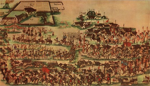 Procesión de San Javier, según Paucke