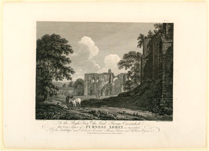 Print, View of Furness Abbey, 1778 (CH 18408543)