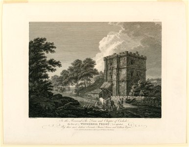 Print, View of Wetherell Priory, 1779 (CH 18408423)