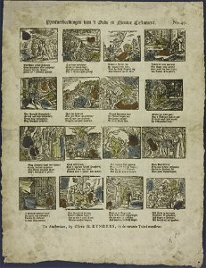 Printverbeeldingen van 't Oude en Nieuwe Testament-Catchpenny print-Borms 0888