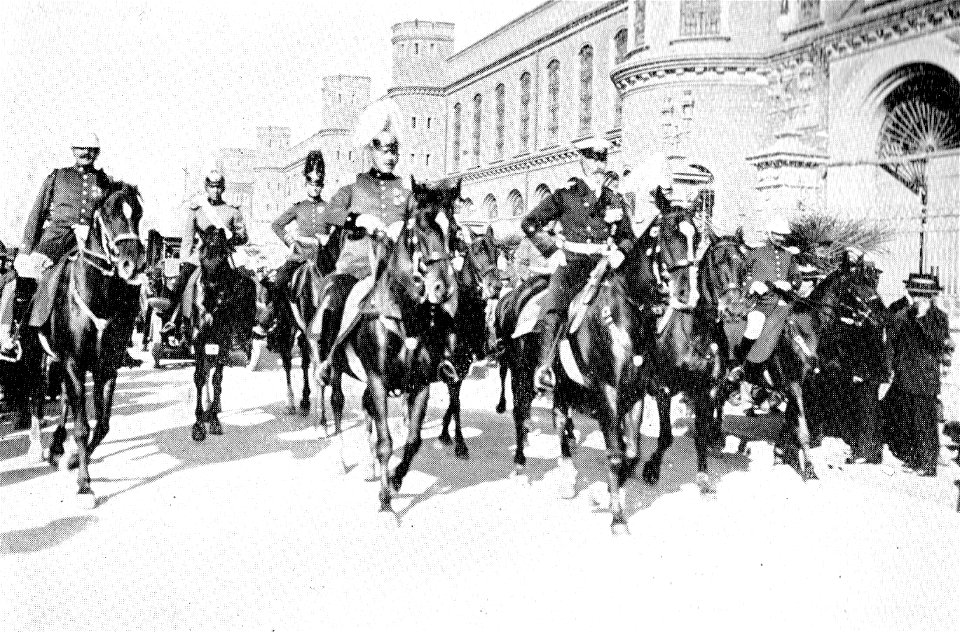 Prinz Heinrich von Preußen in Santiago de Chile Anfang April 1914