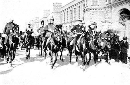 Prinz Heinrich von Preußen in Santiago de Chile Anfang April 1914