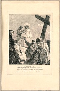 Print, Via Crucis - Station X, Jesus Despoiled, ca. 1749 (CH 18328459)
