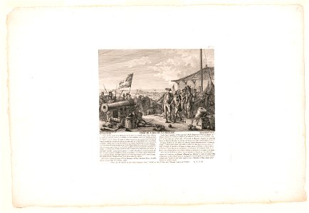 Prise de l'Isle de la Grenade - gravé par Godefroy de l'Academie Impériale et Royale de Vienne etc. LCCN2017658512