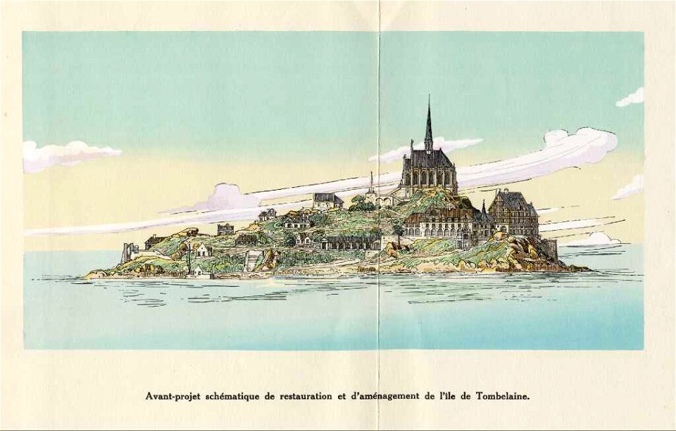Projet d'aménagement du rocher de Tombelaine