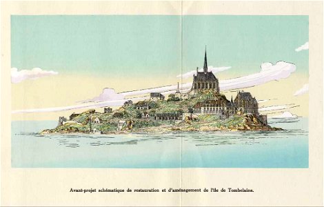 Projet d'aménagement du rocher de Tombelaine