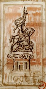 Projet de statue équestre pour Jeanne d'Arc