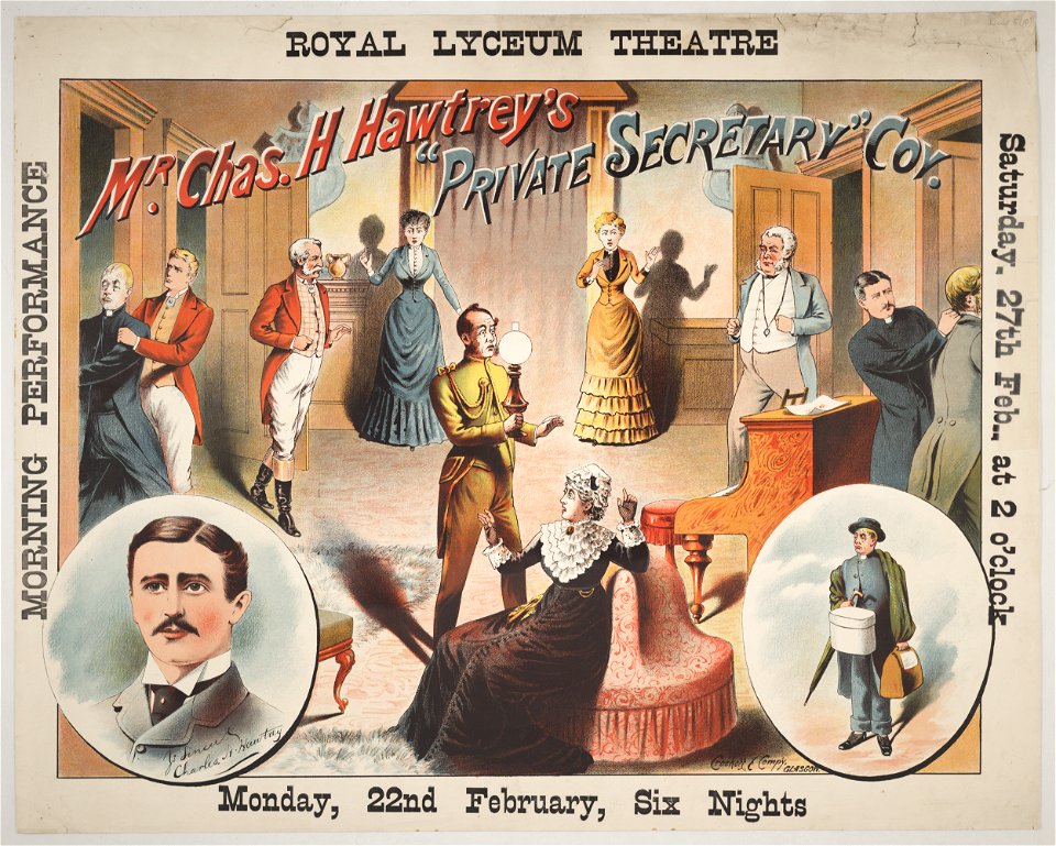 Private secretary - Weir Collection