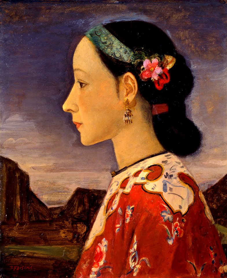Profile of a Woman by Fujishima Takeji (Pola Museum of Art)