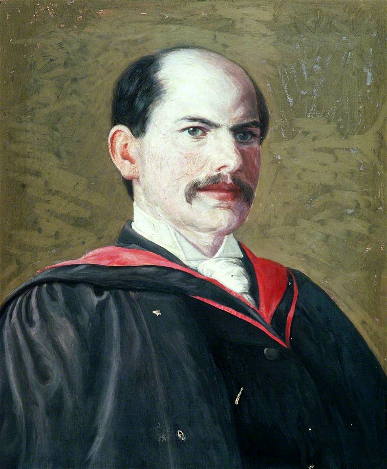 Professor Walter Jenkin Evans (1856–1927), Carmarthen Presbyterian College (gcf02731)