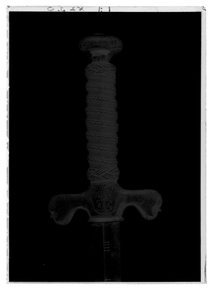 Promenadvärja, Frankrike , 1650-talets slut - Livrustkammaren - 52837-negative