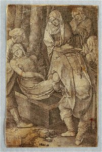 Print, The Entombment, from The Passion, 1521 (CH 18435871)