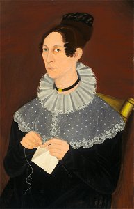 Probably Sarah Cook Arnold Knitting A18561