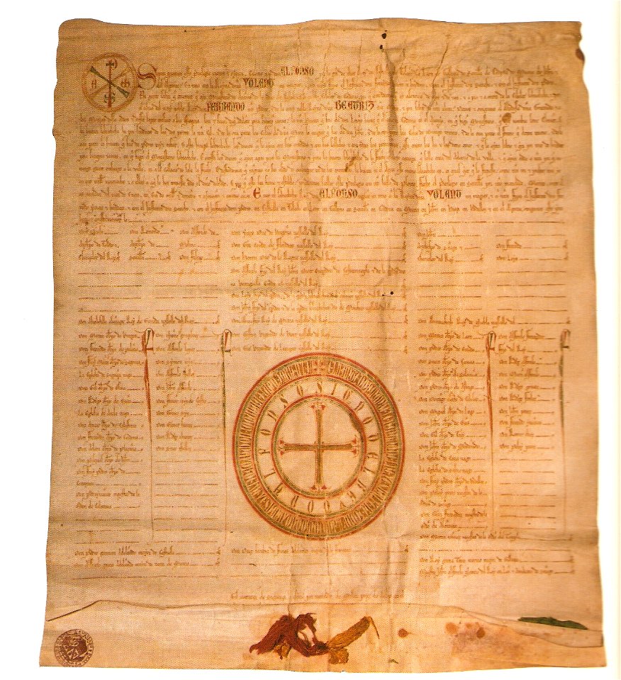 Privilegio rodado de Alfonso X concediendo una huerta al monasterio de San Clemente de Córdoba (11-1-1261)