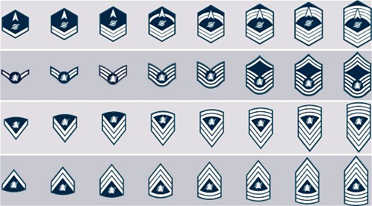 Proposed USSF Enlisted Rank Insignia