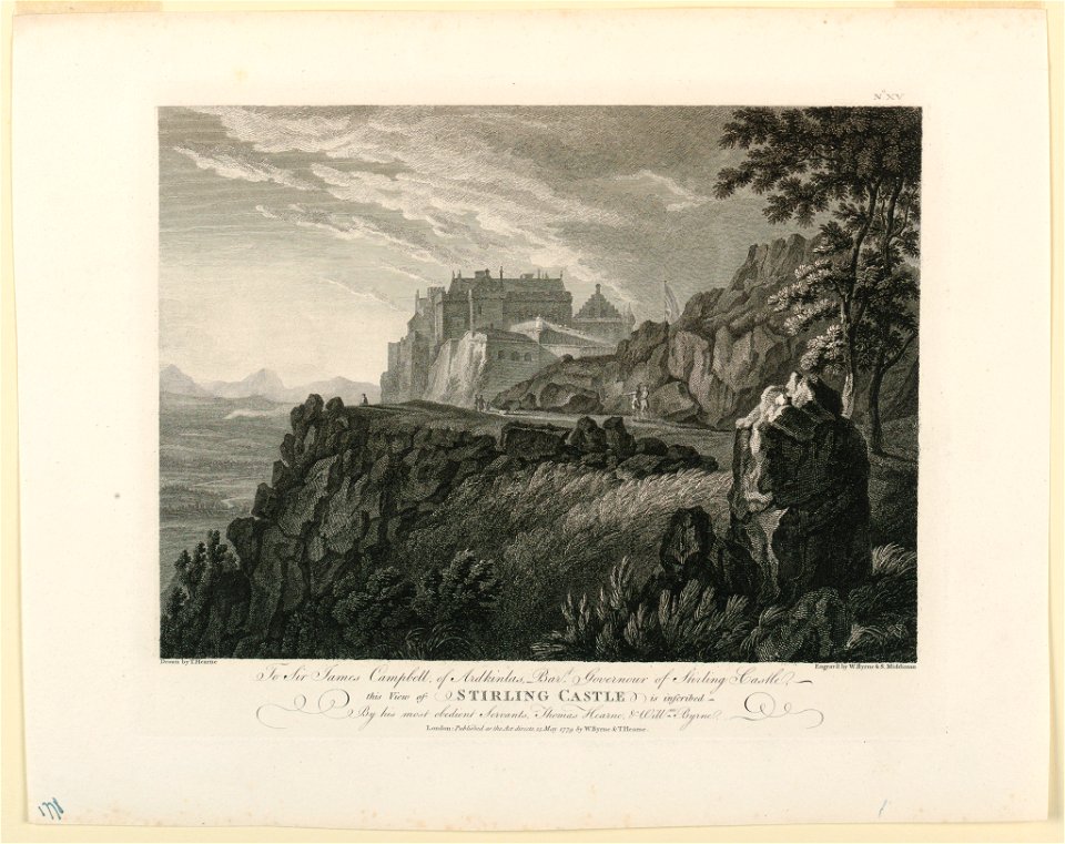 Print, Stirling Castle, 1779 (CH 18408425)
