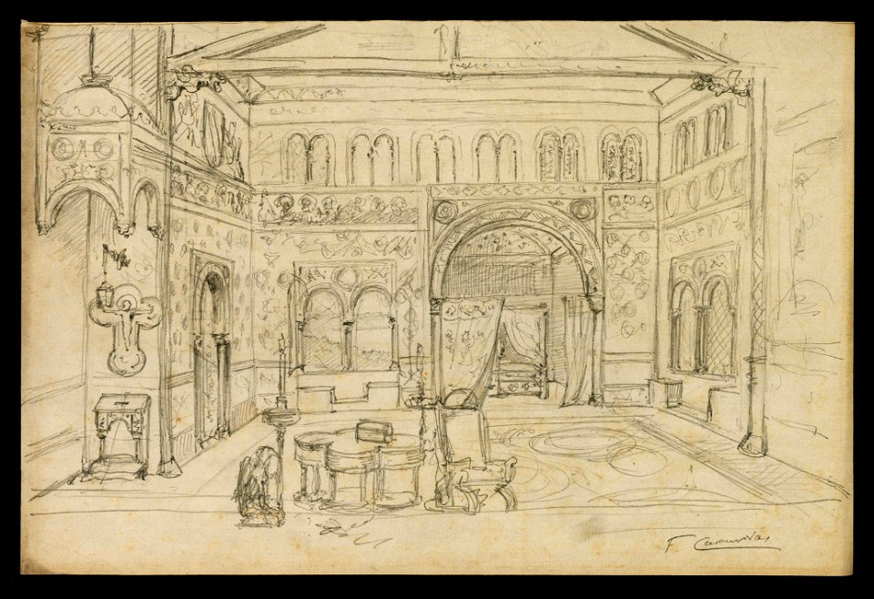 Projecte de decorat de teatre