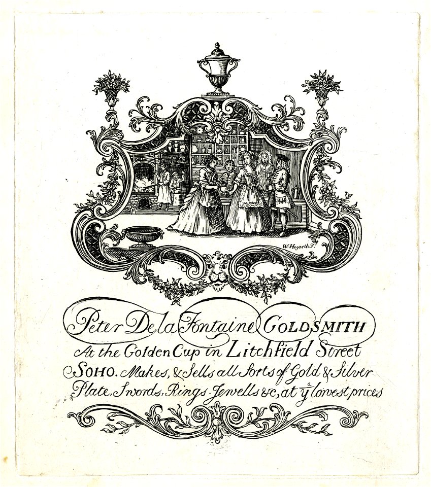 Print, trade-card, forgery (BM Cc,2.261 1)