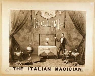 Prof. Bollini the Italian magician. LCCN2014635595