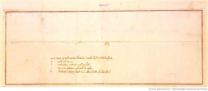 Profil des rives de la Gironde à son embouchure, by Hermann van der Hem, btv1b7741889h