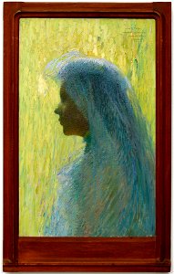 Profil au voile Henri Martin musée de Cahors Henri-Martin 2012.4.1