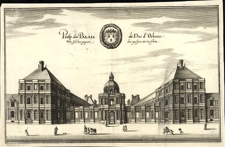 Prosp. du Palais de Duc d'Orleans, objectnr A 57338