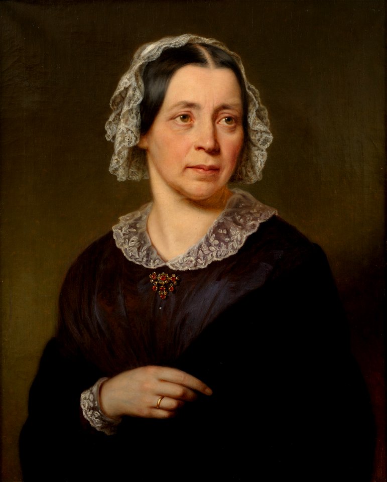 Proua von Paumgarteni portree, Julie Wilhelmine Hagen-Schwarz, TKM TR 5022 M 828