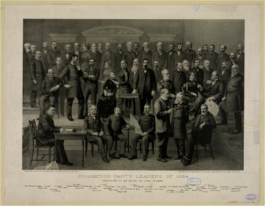 Prohibition party leaders of 1884 LCCN2003680095