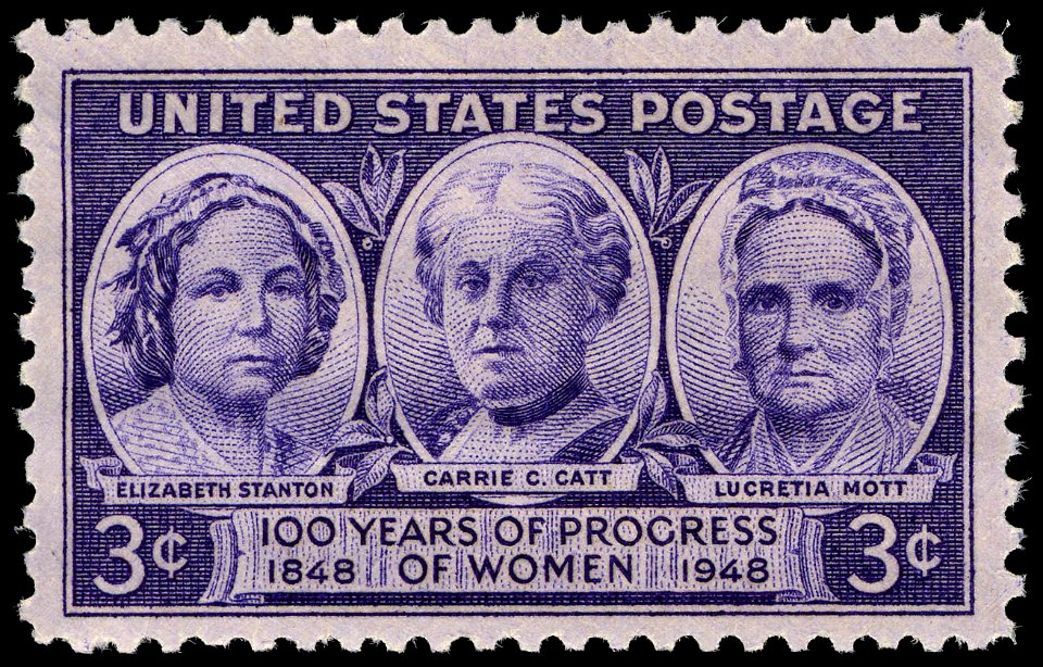Progress of Women 3c 1948 issue U.S. stamp