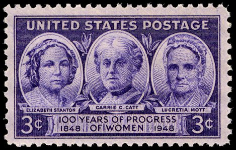 Progress of Women 3c 1948 issue U.S. stamp